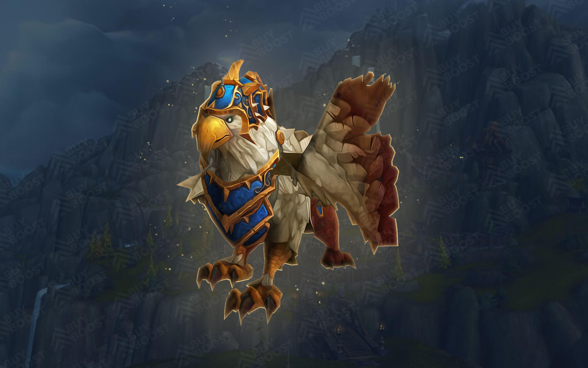 Grand Armored Gryphon Mount Buyboost